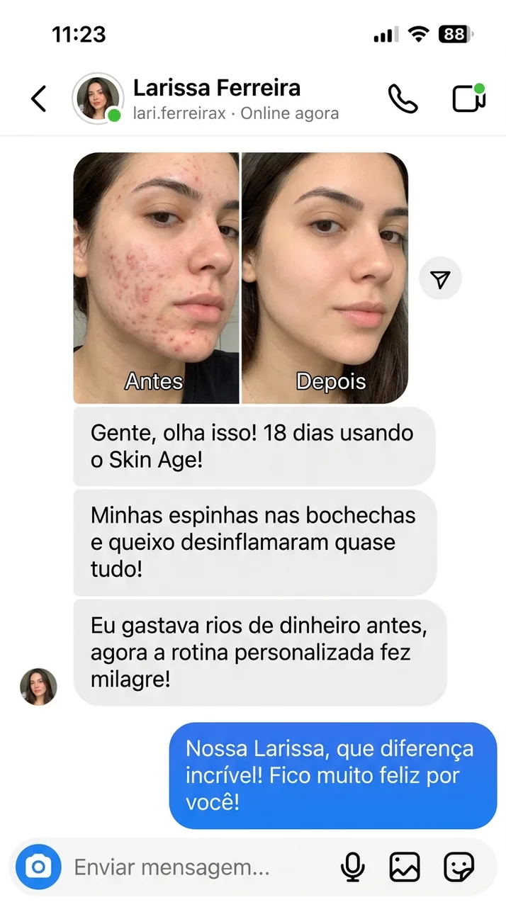 Conversa no Instagram com Larissa Ferreira
